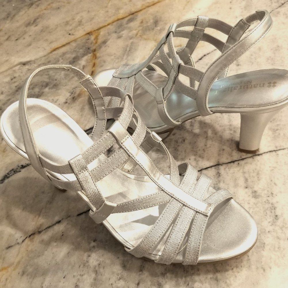 Naturalizer Women's Darcy Silver High Heels